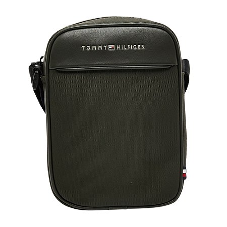 Shoulder Bag Tommy Hilfiger Foundation Mini Reporter Verde