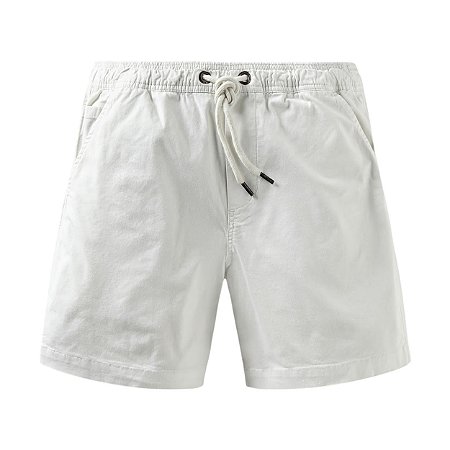 Bermuda Casual Reserva Elastico Estonado Masculino Off White
