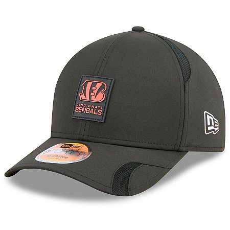Boné New Era 940MC Nfl25 Sideline Cincinnati Bengals Preto