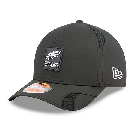 Boné New Era 940mc Sideline Philadelphia Eagles Black Preto