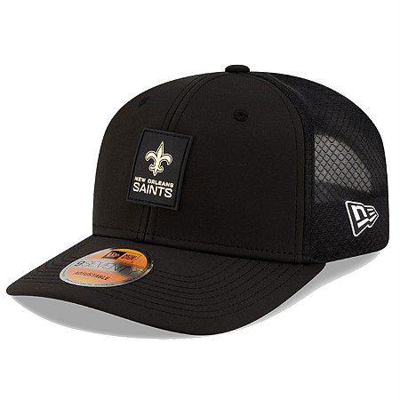 Boné New Era Nfl25 970 Sideline New Orleans Saints Preto