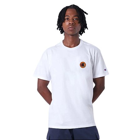 Camiseta Champion Mc Basketball World Off White Masculino
