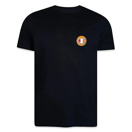 Camiseta Champion Mc Basketball World Preto Masculino