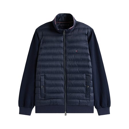 Jaqueta Tommy Hilfiger Puffer Mix Media Ess Rwb Masculino