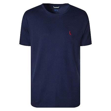 Camiseta Reserva Regular Pica Pau Masculino Algodão Marinho