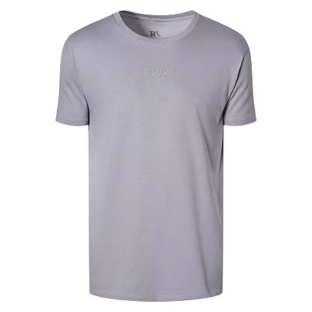 Camiseta Reserva Slim Estampada Rsv Cutted Masculino Cinza