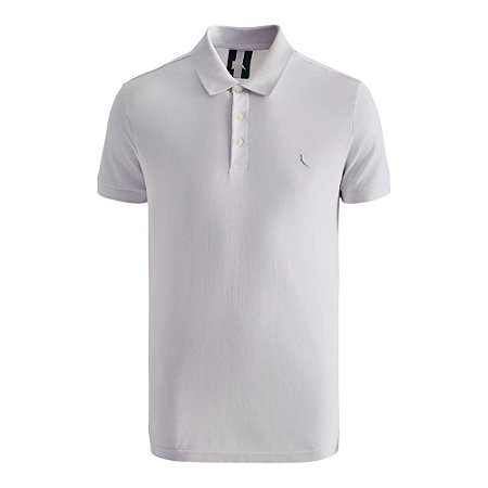 Camisa Polo Reserva Piquet Classica Masculino Off White