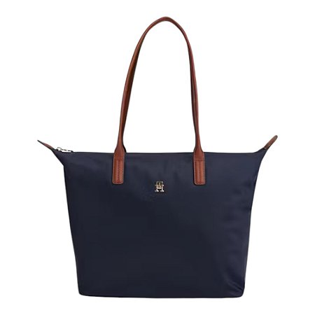 Bolsa de Mão Tommy Hilfiger Popette Tote Feminino Marinho