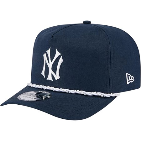 Boné New Era Golfer New York Yankees Pearl Rope Azul Marinho