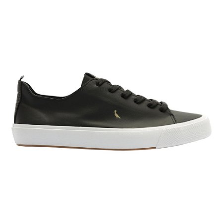 Tênis Reserva Basic Leather Clean Masculino Preto
