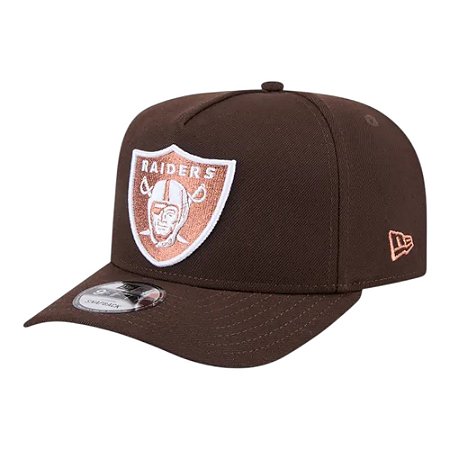 Boné New Era 950 A-Frame Las Vegas Raiders NFL Marrom