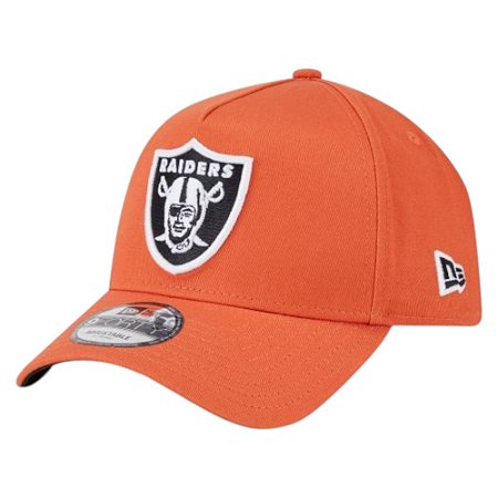 Boné New Era 940 A-Frame Las Vegas Raiders Vintage Laranja