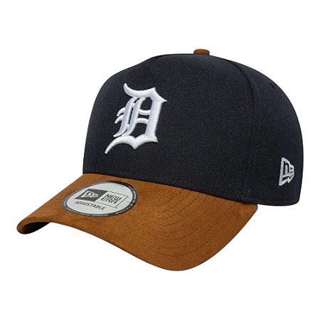 Boné New Era 940 A-Frame Detroit Tigers Suede Visor Marinho