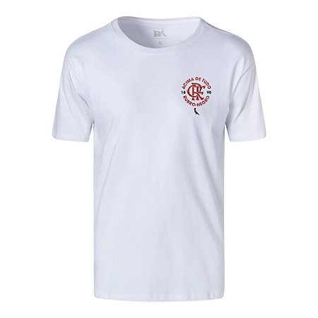 Camiseta Reserva Estampada Flamengo Legado Escudo Masculino