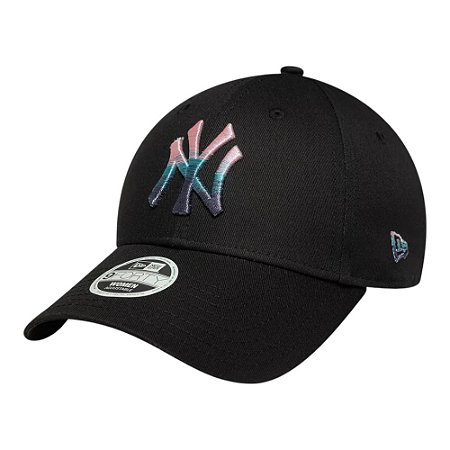 Boné New Era 940 Metallic New York Yankees Preto