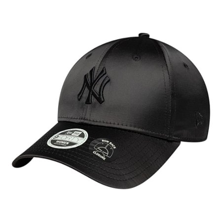 Boné New Era 940 New York Yankees Satin Bow Back Preto