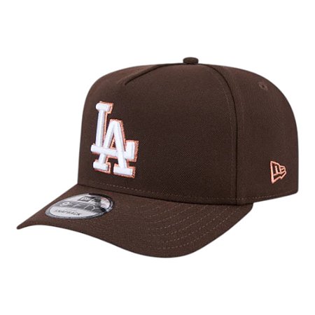 Boné New Era 950 A-Frame Los Angeles Dodgers Marrom