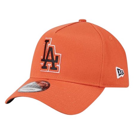 Boné New Era 940 A-Frame Los Angeles Dodgers Vintage Laranja
