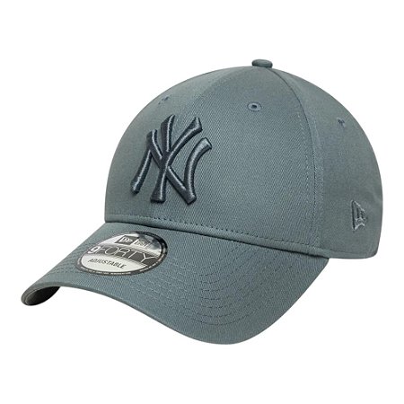 Boné New Era 940 New York Yankees League Essential Cinza