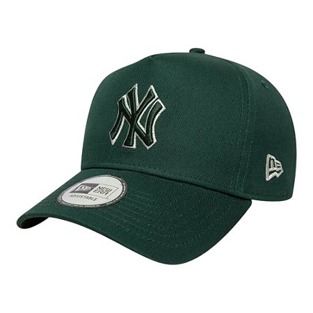 Boné New Era 940 A-Frame New York Yankees Team Outline Verde