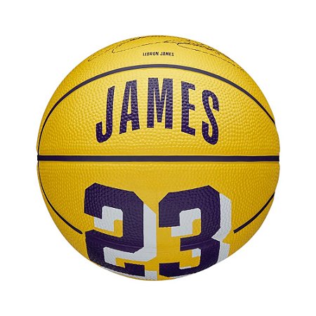 Bola de Basquete Wilson Player Icon Mini Lebron James 3