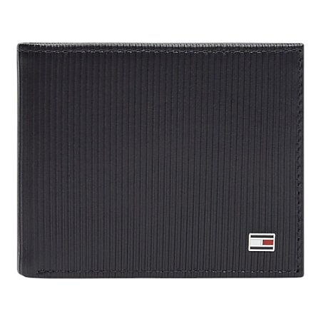 Carteira Tommy Hilfiger Flag Mini Cc Masculino Couro