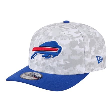 Boné New Era 970 Buffalo Bills Salute Service 25 Militar