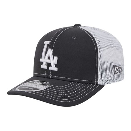 Boné New Era 970SS Los Angeles Dodgers Trucker Cinza