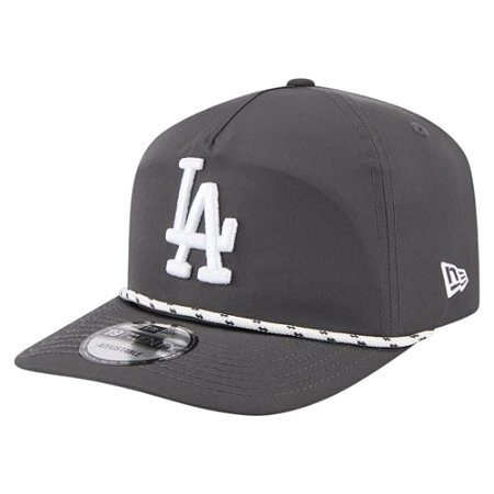 Boné New Era QS 1920 Los Angeles Dodgers Cinza Escuro