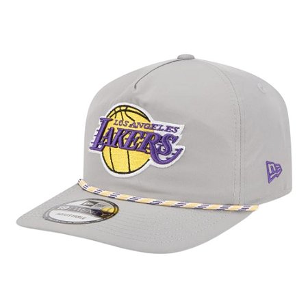 Boné New Era QS 1920 Los Angeles Lakers NBA Cinza Masculino