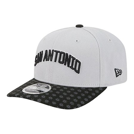 Boné New Era 970SS San Antonio Spurs Classic NBA Cinza