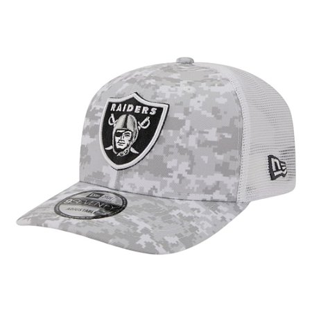 Boné New Era 970 Las Vegas Raiders Trucker Salute To Service