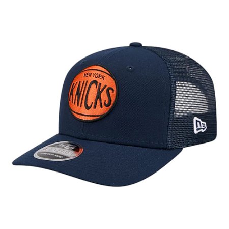 Boné New Era 970ss New York Knicks Hardwood Azul Marinho