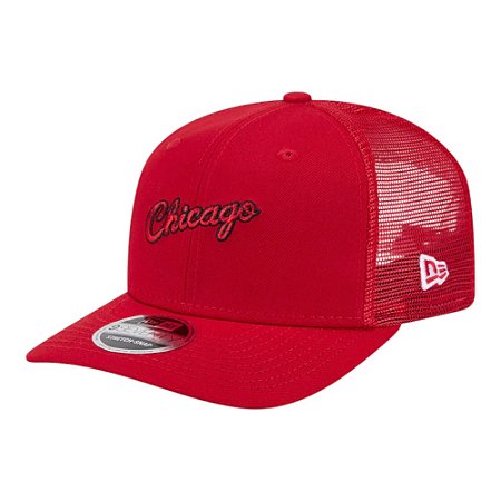 Boné New Era 970ss Chicago Bulls Hardwood Vermelho Masculino