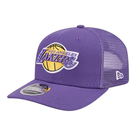Boné New Era 970ss Los Angeles Lakers Hardwood Roxo