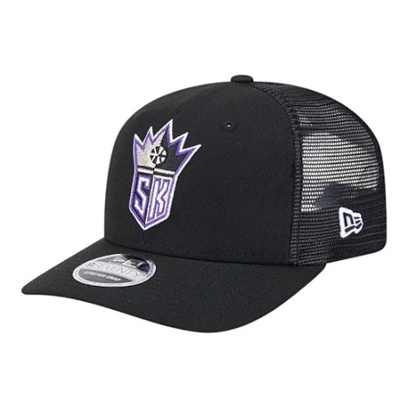 Boné New Era 970ss Sacramento kings Hardwood Preto Masculino