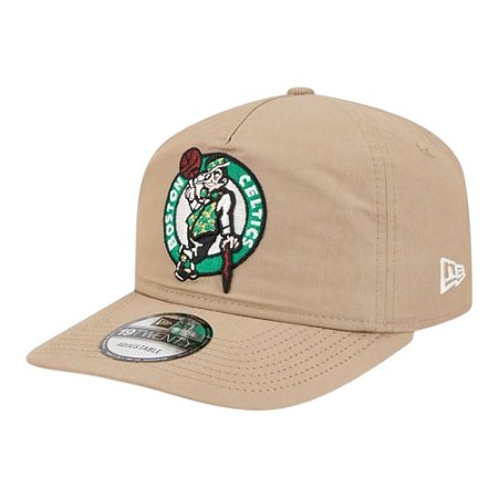 Boné New Era 1920 Boston Celtics Nylon Bege Masculino