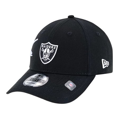 Boné New Era 940 Las Vegas Raiders Mix League Script Preto