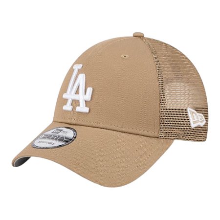 Boné New Era 940 Los Angele Dodgers Trucker Caqui Masculino