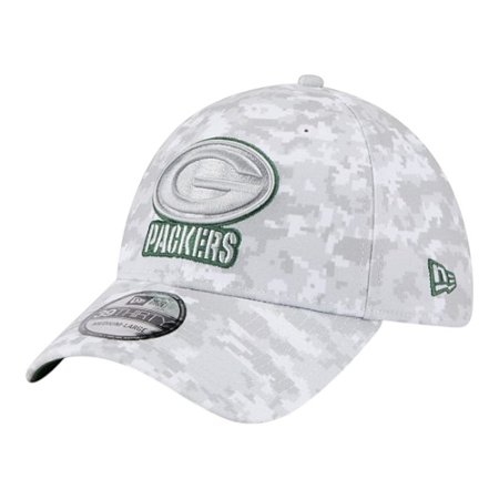 Boné New Era 3930 Green Bay Packers Salute Service 25 Cinza