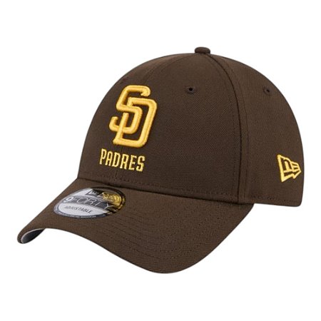 Boné New Era 940snap San Diego Padres Logo Stack Marrom