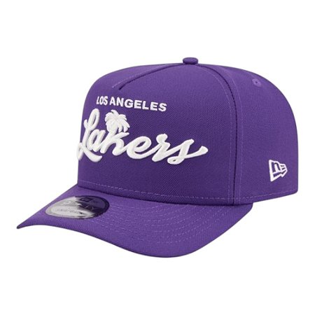 Boné New Era 950 A-Frame Los Angeles Lakers Local Play Roxo