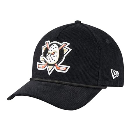 Boné New Era 940MC Anaheim Ducks Cord NHL Preto