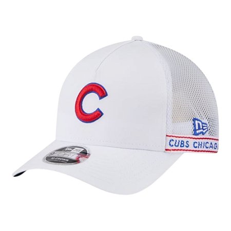 Boné New Era 940MC A-Frame Chicago Cubs Tape Branco