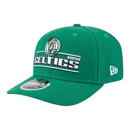Boné New Era 970SS Boston Celtics Stated Verde Masculino