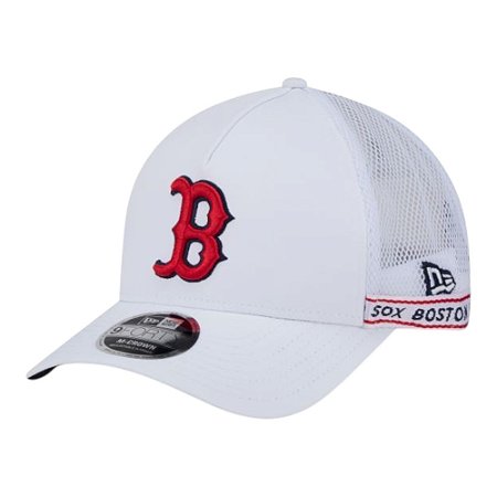 Boné New Era 940MC A-Frame Boston Red Sox Tape Branco