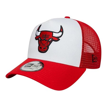 Boné New Era A-Frame Chicago Bulls Side Patch Trucker