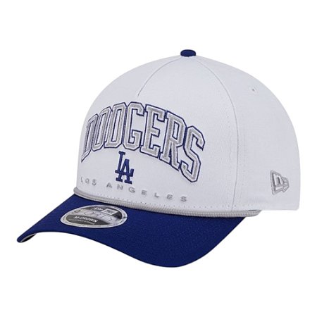 Boné New Era 940MC A-Frame Los Angeles Dodgers Arch Branco