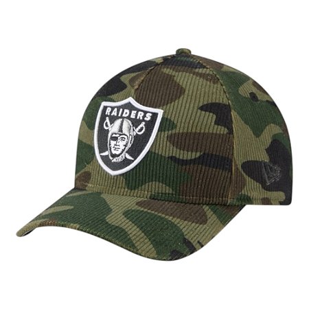 Boné New Era 940 A-Frame Las Vegas Raiders Salute Service 25