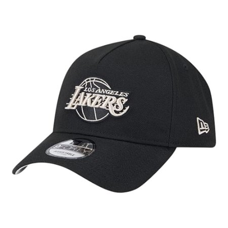 Boné New Era 940 A-Frame Los Angeles Lakers Black Stone